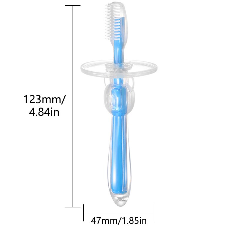 Cepillos dentales de silicona suave para bebé, cepillos de dientes para niño, herramienta para recién nacido, mordedor para bebé, salud y seguridad