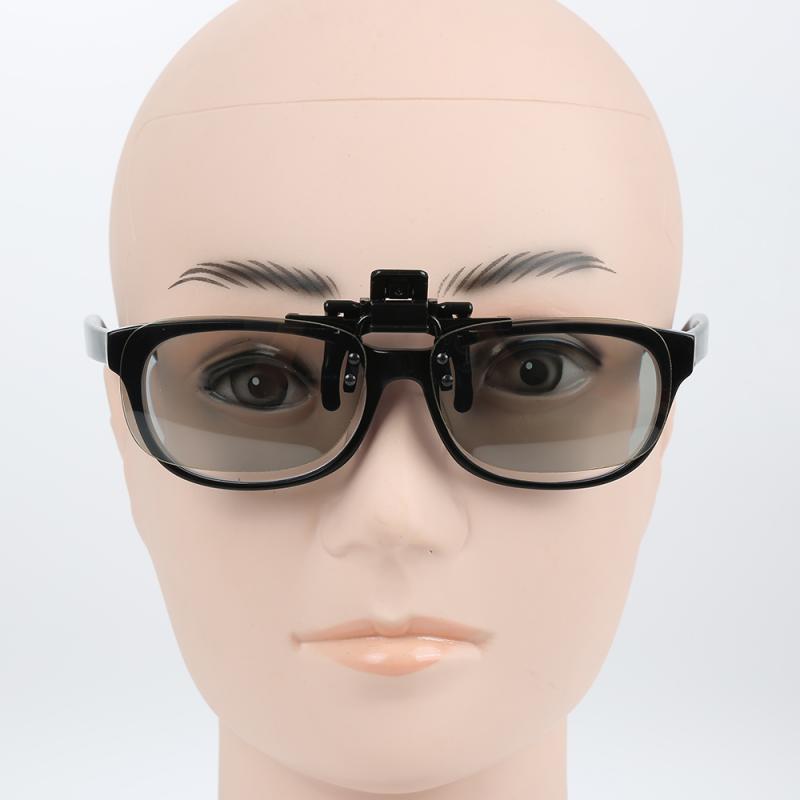 3D Bril Opknoping Frame Bijziendheid Bril Stereo Clip Op Dimensionale Clip On Type Passief Circulair 3D Bril TXTB1