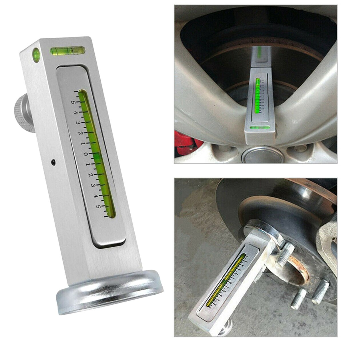 Magnetic Camber Alignment Gauge Portable Camber Gauge​ With Magnetic Base Car Motorcycle Repair Measuring Tools