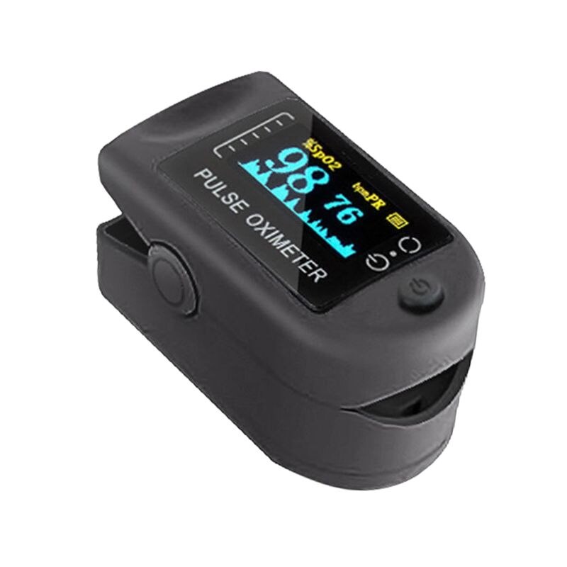 Draagbare Vingertop Oximeter Led Display Bloed Zuurstof Pulse Hartslagmeter Molc: Default Title