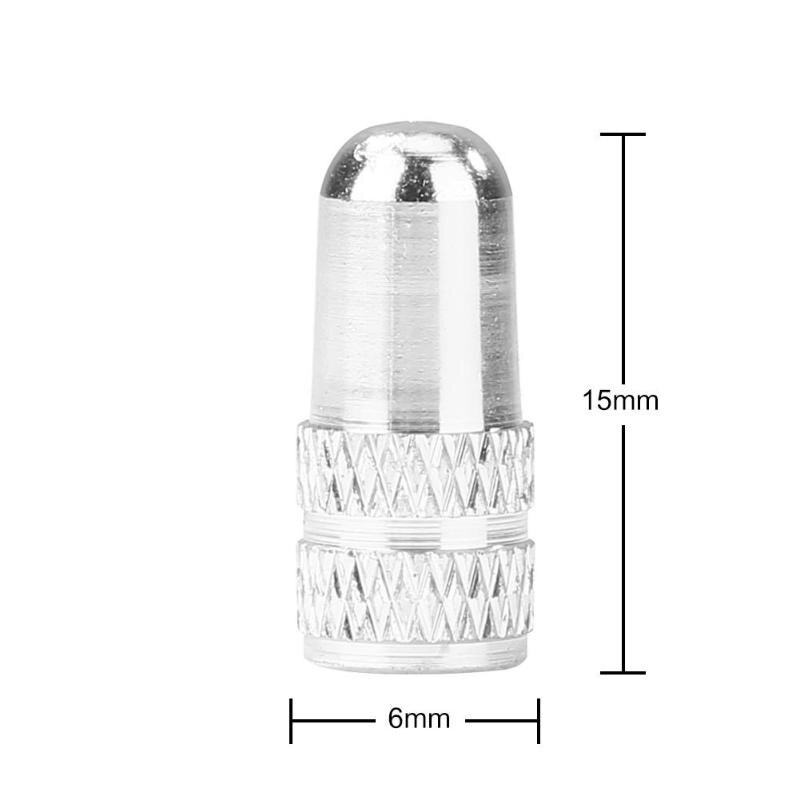 Valve de vélo Durable délicate roue de vélo vtt Presta Valve couvercle de buse casquettes outils de protection de pneu de cyclisme