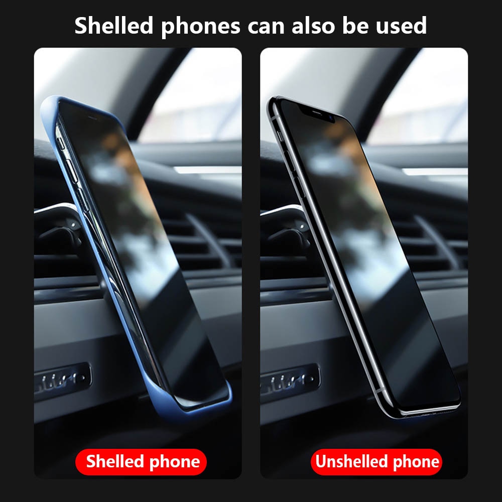 Universal bil magnetisk telefonholder luftventil mount stand telefon holder bil beslag telefon support gps magnet holder