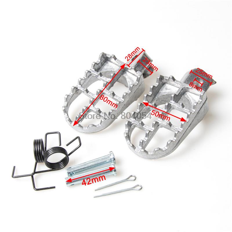 Moottoripyörän jalkatapit yamaha  pw50 pw80 tw200 pw 50 80 tw 200 maastopyörälle