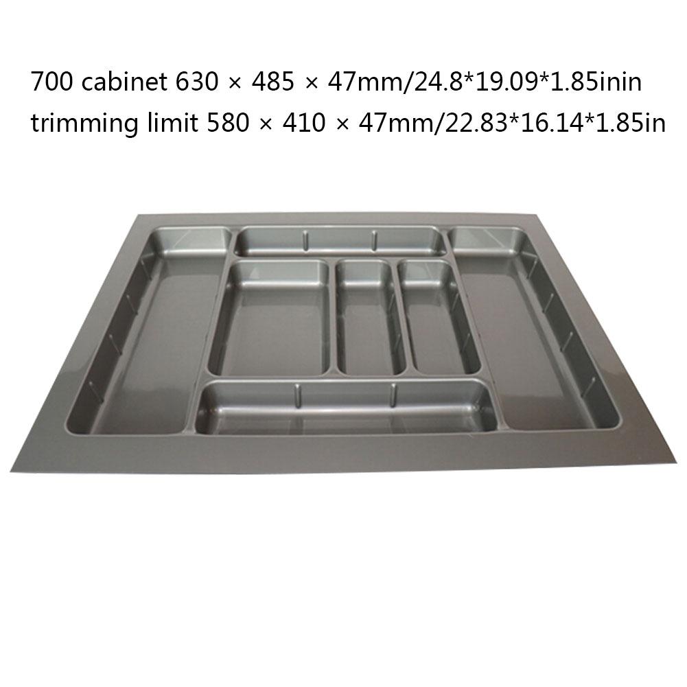 Kitchen Cutlery Storage Kitchen Cabinet Chopsticks Cutlery Storage Box Plastic Drawer Compartment Divider Tray Dinner Plates