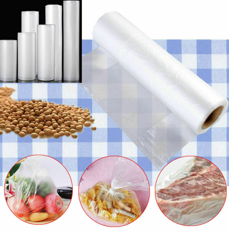 Family Kitchen 100pcs Saran Wrap Vacuum Food Sealer Storage Bags Vacum Sealer Dry Wet Pack Machine Food Bags