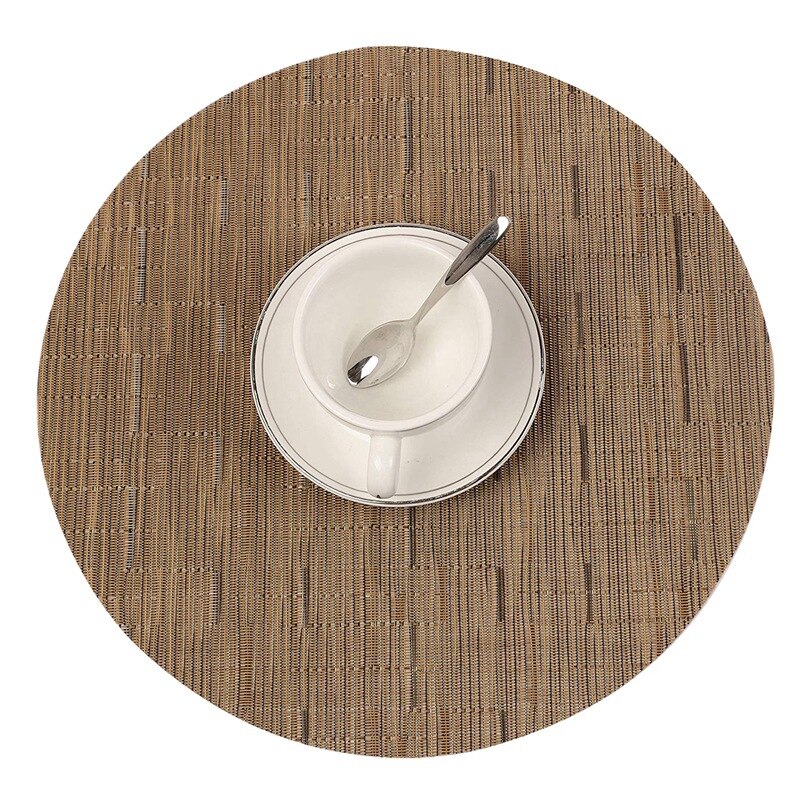 Ronde Placemats Voor Ronde Tafel Wig Keuken Plaats... Grandado