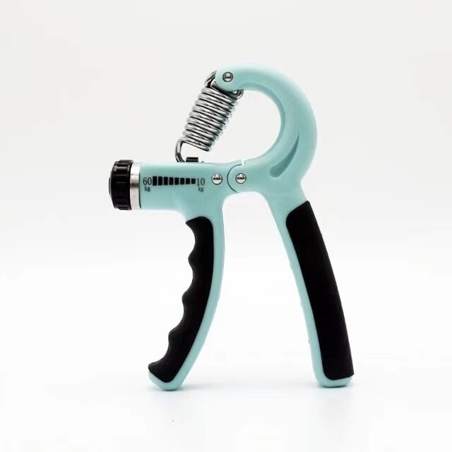 Adjustable Heavy Gripper Fitness expander for hands Grips Wrist Training Increase Strength Spring Finger Pinch Carpal Expander: sky blue