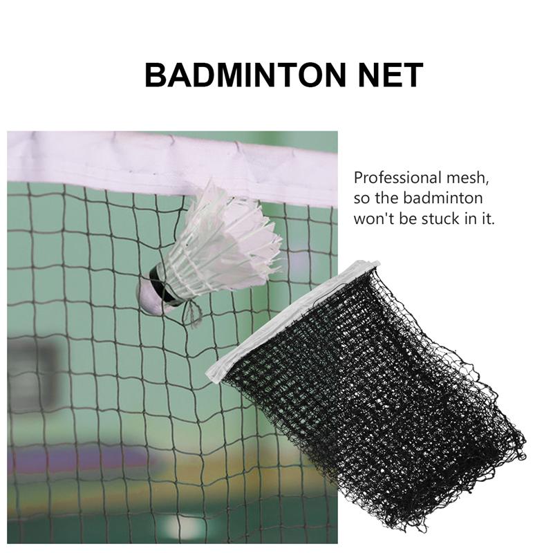 1pc sport badminton nät inomhus utomhus badminton turnering nät ersättning nät