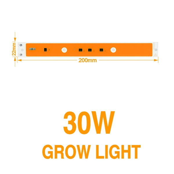 5 stk / lot ledet lysperle 80w 50w 30w ac220v vokser lys kold varm farve til spotlight projektør phyto lampe plantning belysning diy: 30w vokser lys