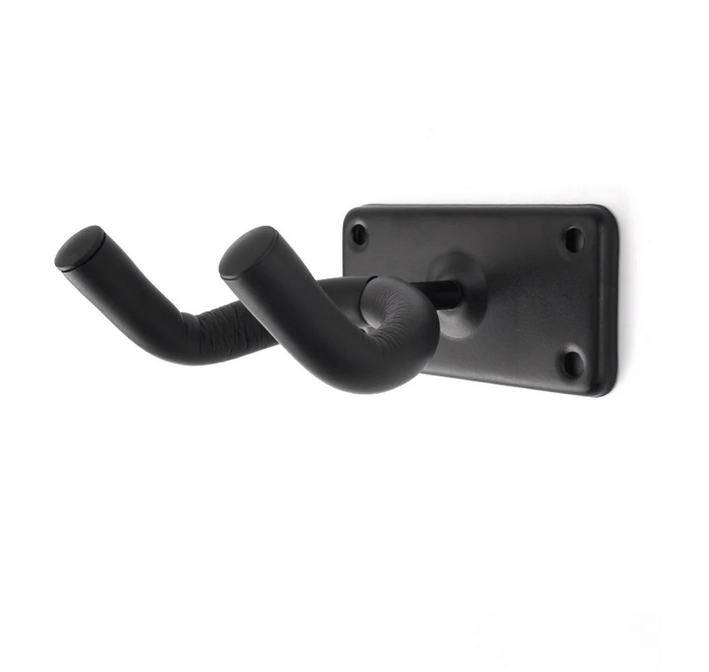Gancho para colgar guitarra de montaje en pared, soporte antideslizante para guitarra acústica, ukelele, violín, bajo, piezas de guitarra, accesorios para instrumentos: plum