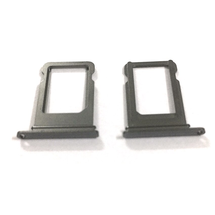 10PCS Sim Tray Holder For Apple IPhone X SIM Card Tray Slot Holder Adapter Socket Repair Parts