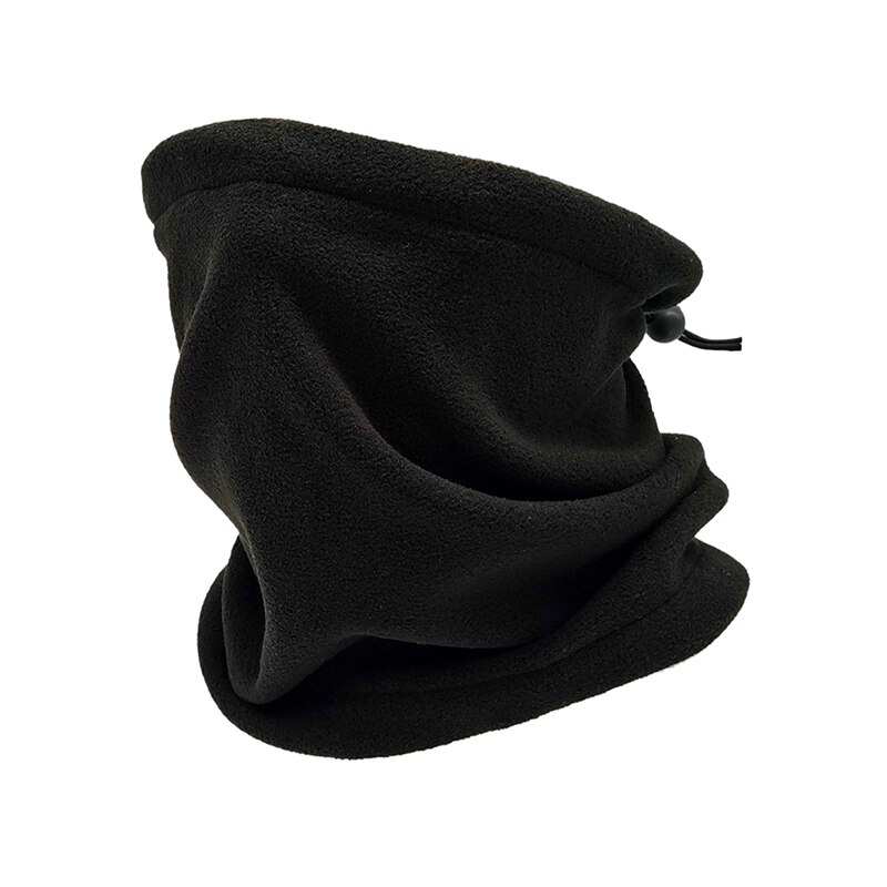 Bufanda de seda de hielo Simple Unisex para hombre y mujer, pañuelo de de Color sólido, cuello de redecilla, mascarilla facial para exteriores: black