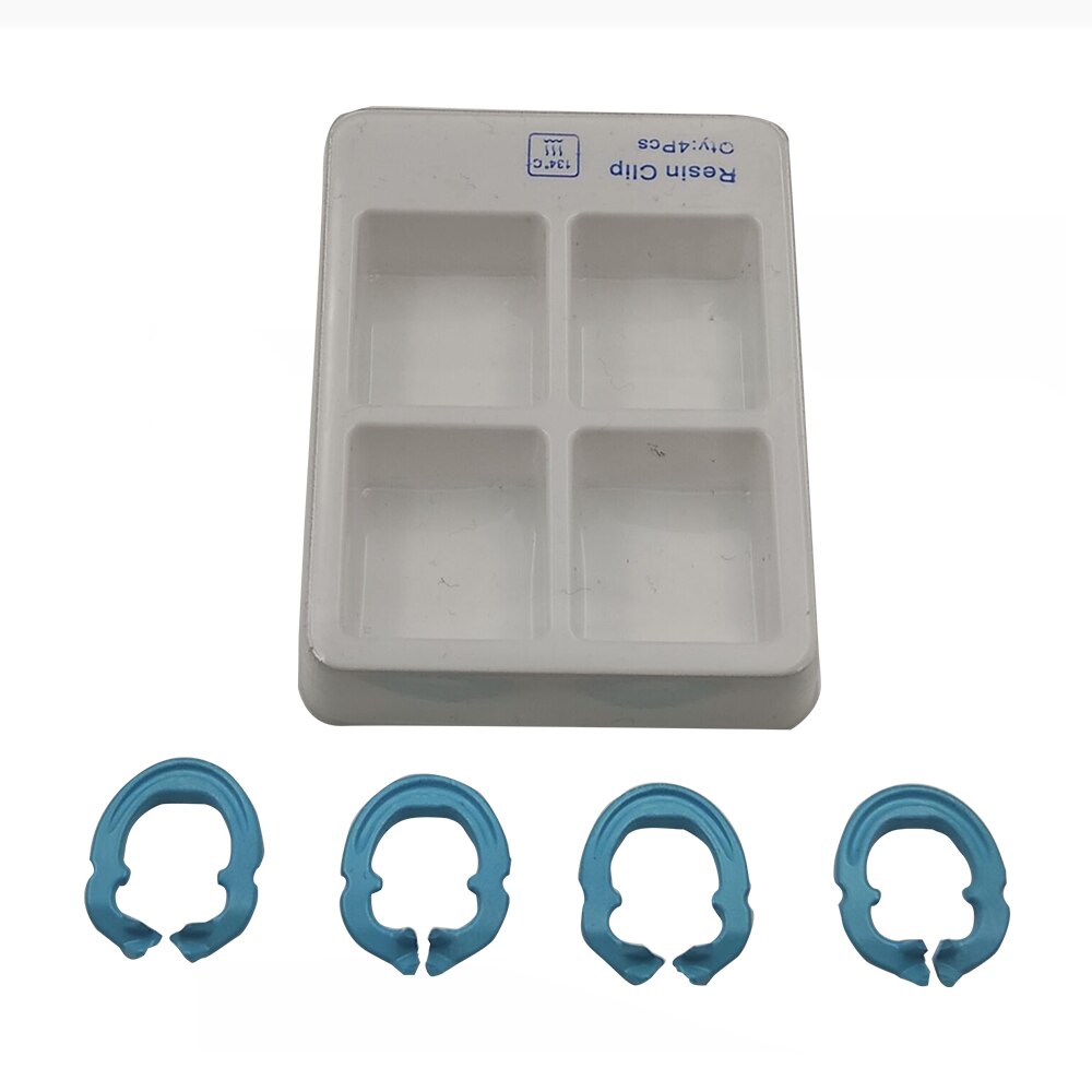 2Pair Dental Rubber Dam Clamps Sectional Matrix Band Resin Clamping/Seperating