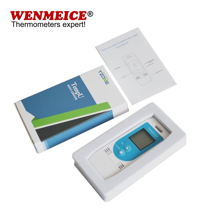 Data Logger Multi-use USB Temperature Datalogger Reusable TEMP Recorder With 32000 Record For Logistics Cold Chain: Default Title