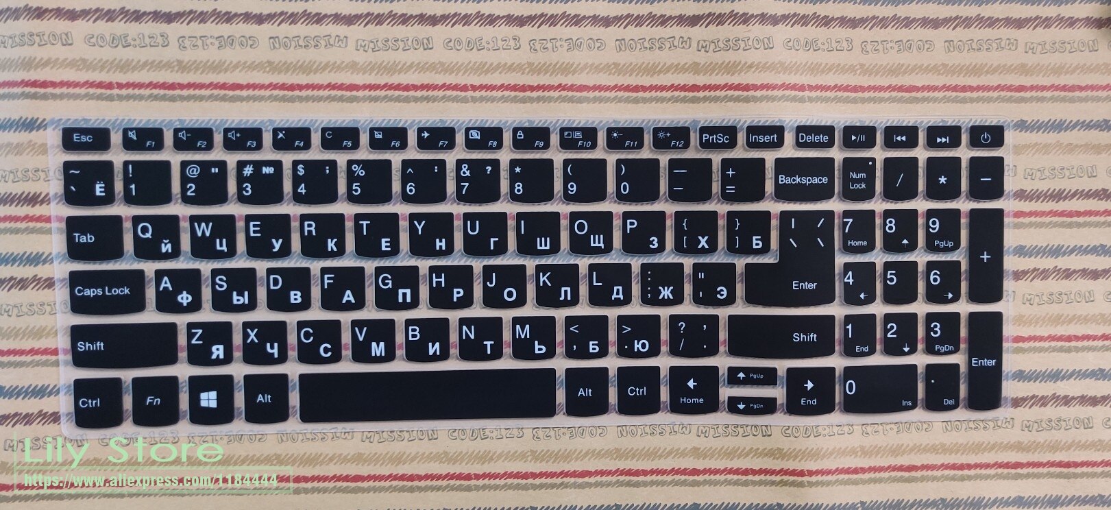 Russische 15,6 Zoll Laptop Tastatur abdeckung Haut Für Lenovo Ideapad 15.6 "320 330 330s 340 s 520 720s 130 S145 L340 S340