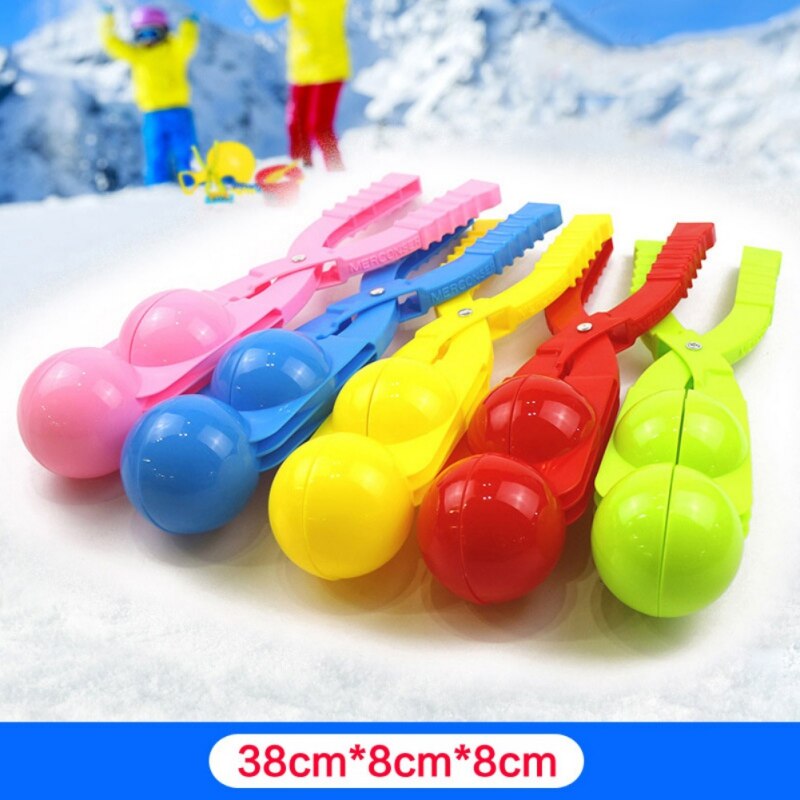 SchöNe Ebene Ente FußBall Schneeball Clip Hersteller freundlicher draussen Winter Schnee Sand bilden Werkzeug Kreative Lustige Sport Für freundlicher