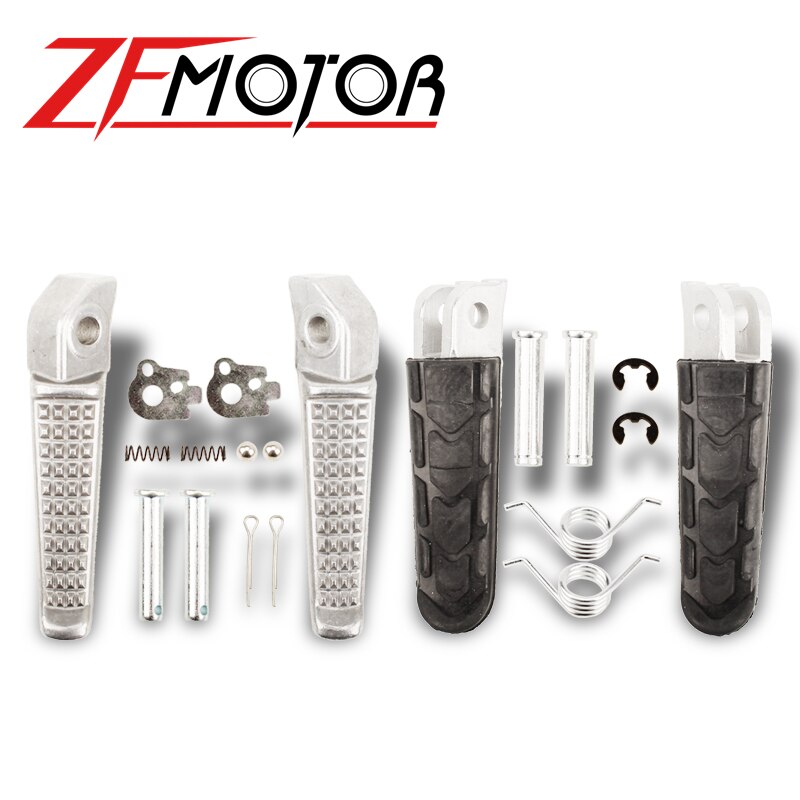 Motorcycle Front and Rear Footrests Foot pegs For Honda CB400 Superfour VTEC 1-4 CB250 CB900 Hornet 250 900 CB1300