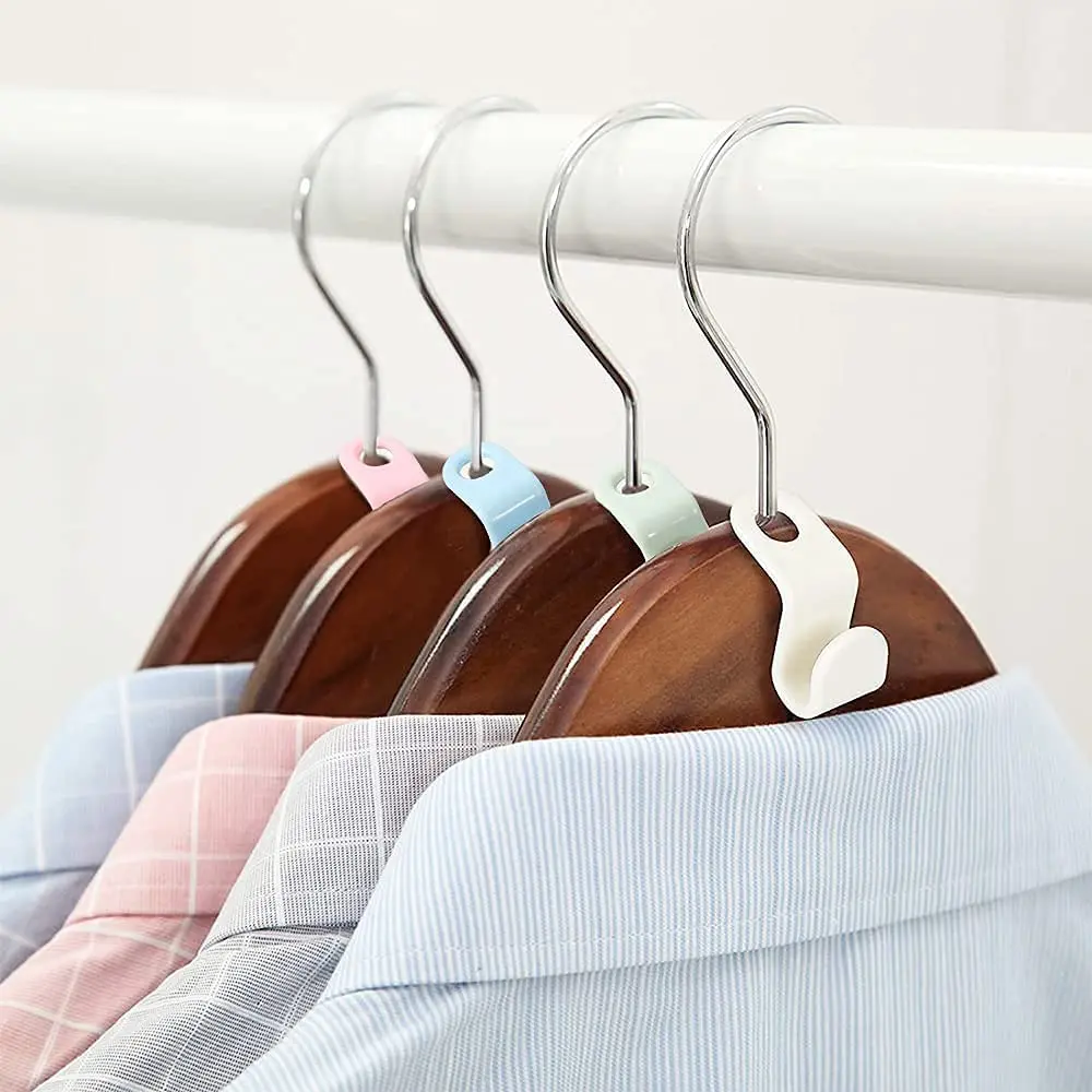 10/5 stuks multifunctionele kleerhanger connector haken trapsgewijze plastic kledingkast organisator rek houder ruimtebesparende organisator