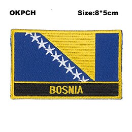 Uk Verenigde Jack Vlag Patch Jas Denim Kleding Patches Borduren Ijzer Op Land Vlag Badge Rugzak Vlag Badges: PT0036-R