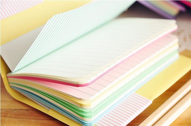 "Mini Smiley" Small Journal Pocket Notebook Cute Diary Freenote School Study Memo Stationery