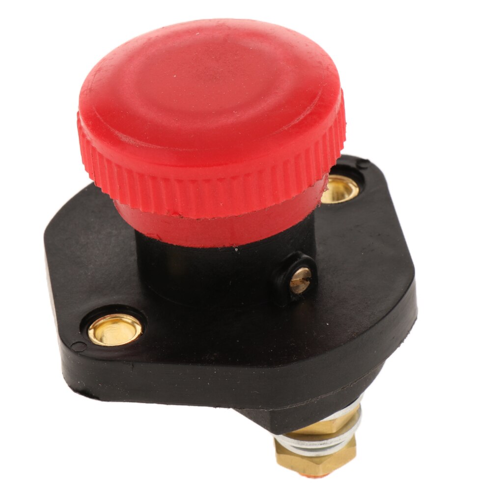 Battery Cut Off Switch, Master Isolator Dual Battery Disconnect Switch Waterproof Durable for Boat, Marine and Car
