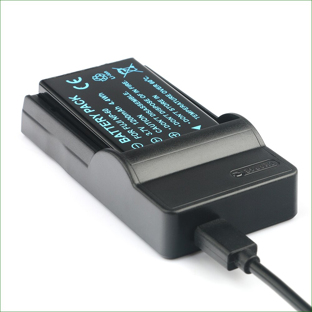 NP60 NP-60 L1812A L1812B Cámara batería + cargador para HP Photosmart R07 R507 R607 R707 R717 R725 R727 R837 R927 R937 R967: 1PC Battery 1Charger