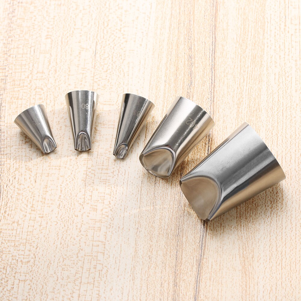 Stainless Steel Russian Nozzle Juju Tulip Icing Piping Tips Cake Baking Ice Cream Making Tools DIY Pastry Decor Accessories