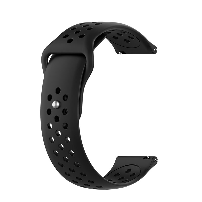 Correa de reloj transpirable para Huawei Honor ES correa de muñeca de silicona suave correa de repuesto accesorios de reloj correa de 20MM
