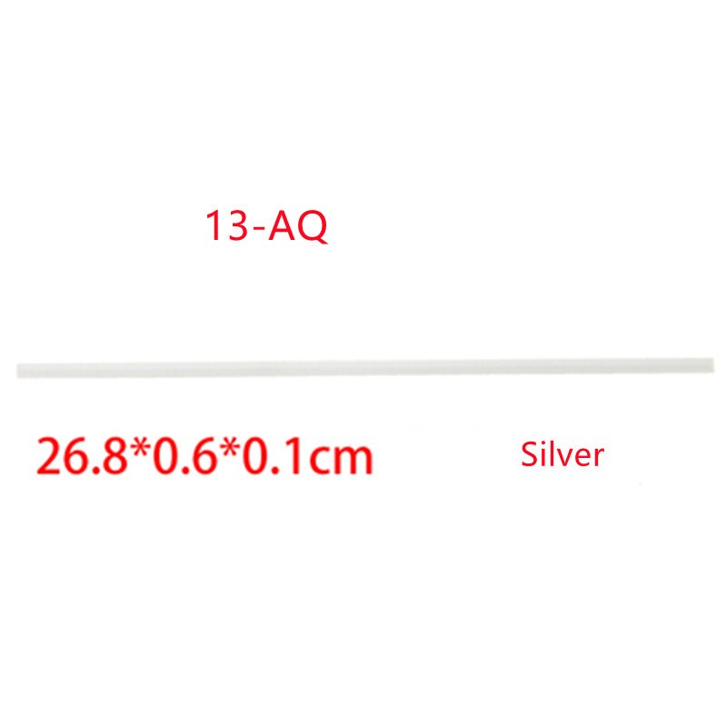 Laptop Gummi Streifen Für HP Neid Gespenst X360 15 -DF/ED/BP 13-AD/Ah/AP/AQ/AR Unterseite fallen Fuß Pad Oberfläche Laptop Gummi Füße 1 stücke: Silber- 13-aq
