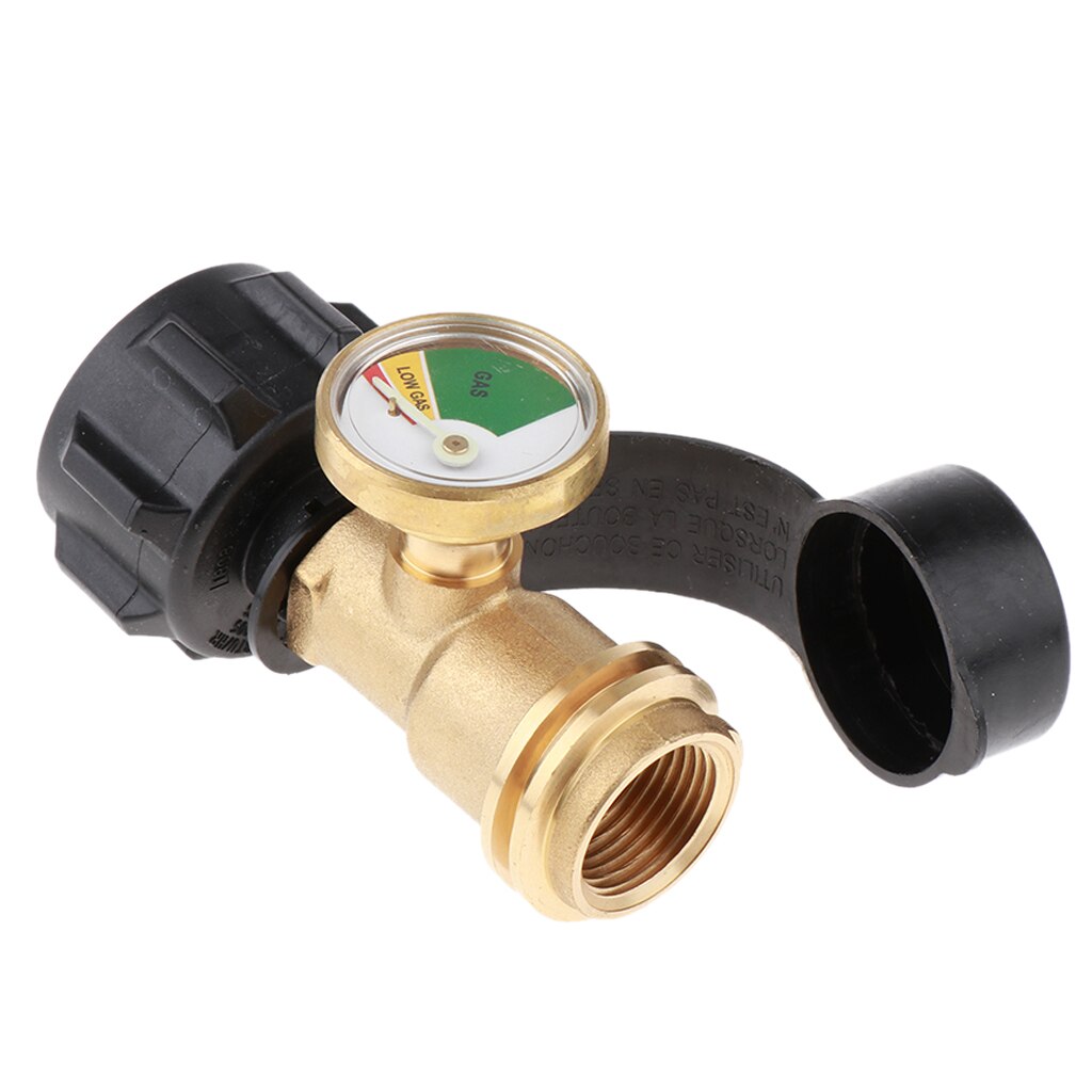 Propane Tank Gauge, Gas Pressure Gauge, Universal For Motorhomes, Cylinders, BBQ