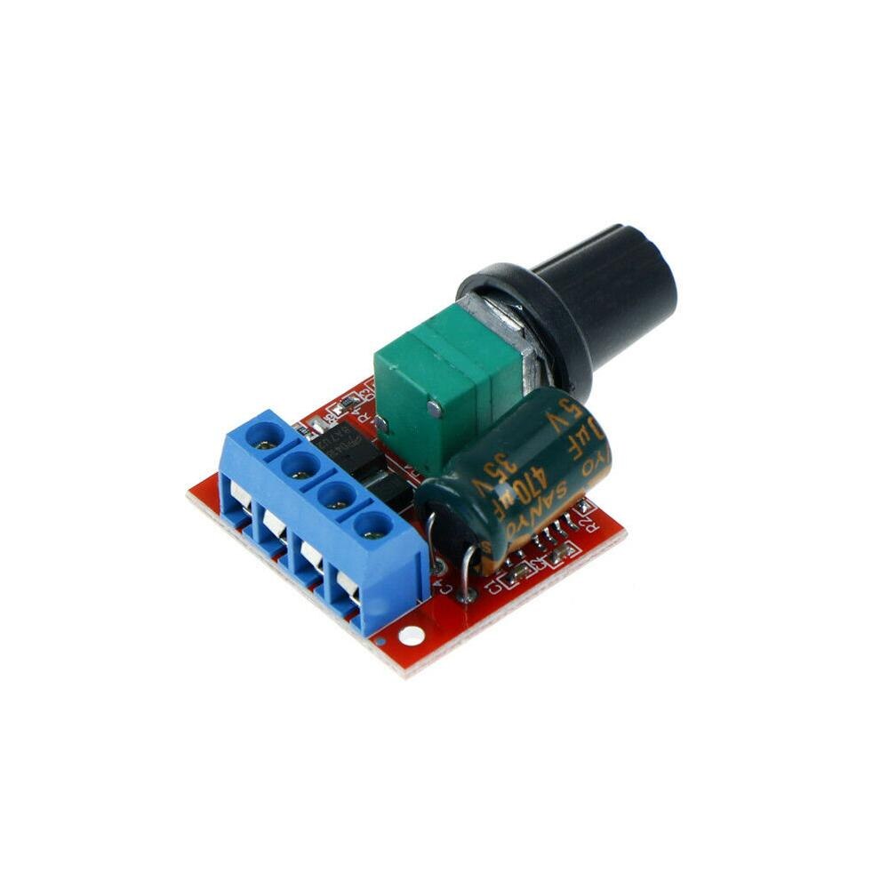 DC 5V 12V PWM DC Motor Speed Controller LED Dimmer Control Adjustable Variable Speed Control Stepless Speed Regulator Governor