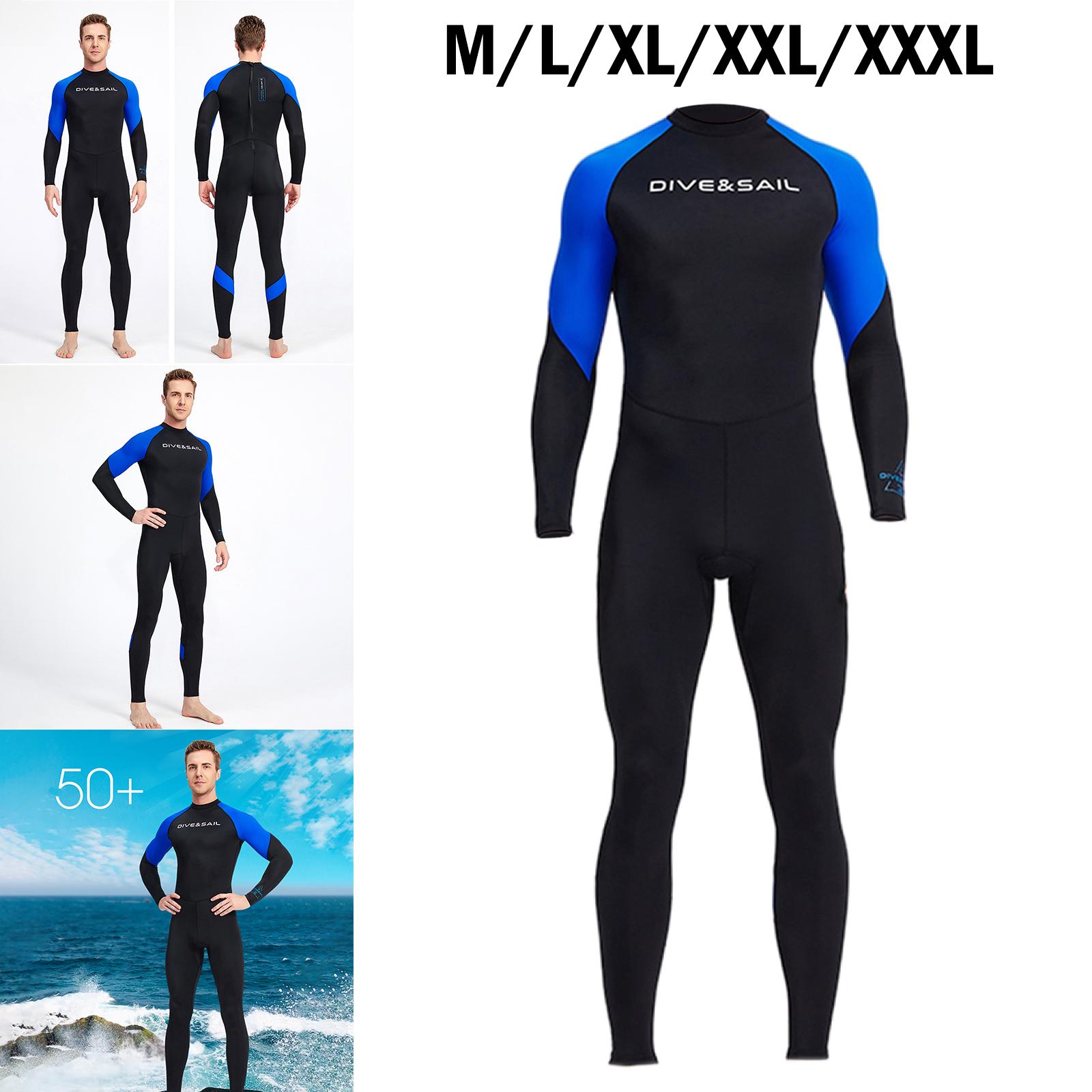 Full Body Men Wetsuit Surfing Swimming Diving Suit Triathlon Wet Suit for Cold Water Scuba Snorkeling Spearfishing