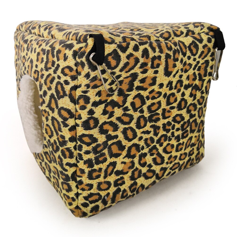 Cube Small Pet Cage Warm Winter Hamster Mini Animal Cage Hanging Bird Nest Bed House Hammock For Rodent/Guinea Pig/Rat/Hedgehog