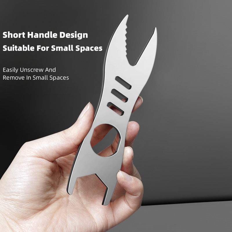 DIY Multifunctional Double End Open End Wrench Torque Wrench Hardware Tools For All Sizes Of Screws Multi-purpose Hand Tool