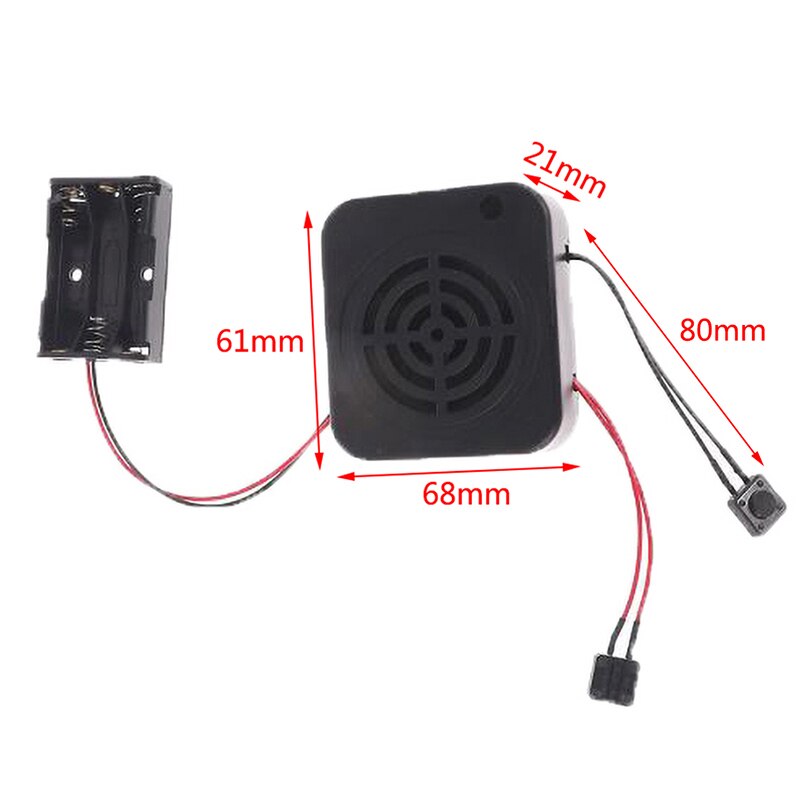 1Pc Diy Voice Recording Doos Bericht Doos Module Helder Geluid Voor Knuffels/Speelgoed Reclame