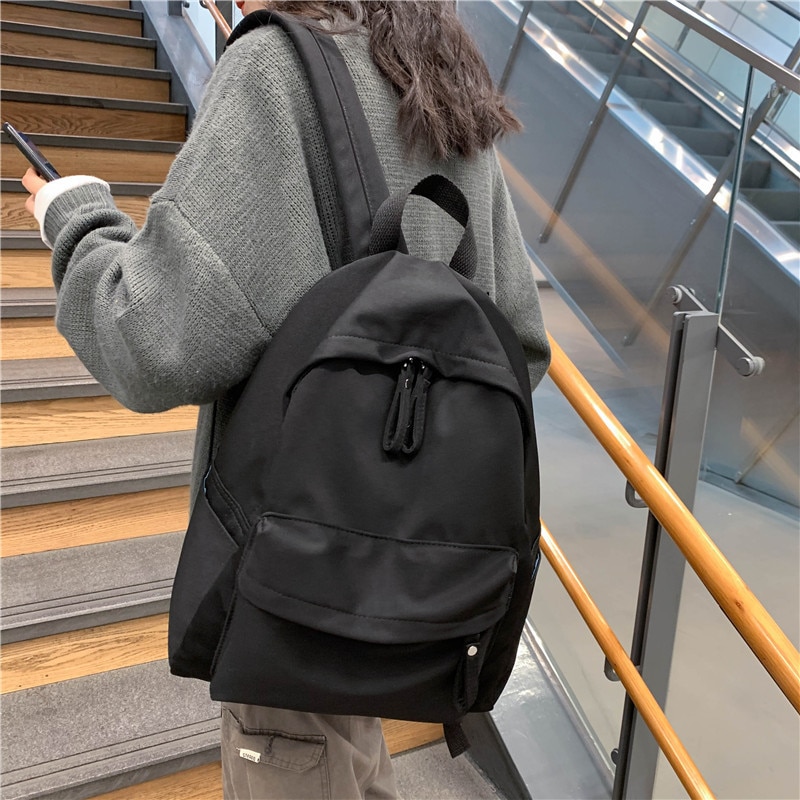 Rugzak Trend Vrouwelijke Rugzak Mode Nylon Vrouwen Rugzak Anti Diefstal Laptop Schoudertassen Meisje Schooltassen Student