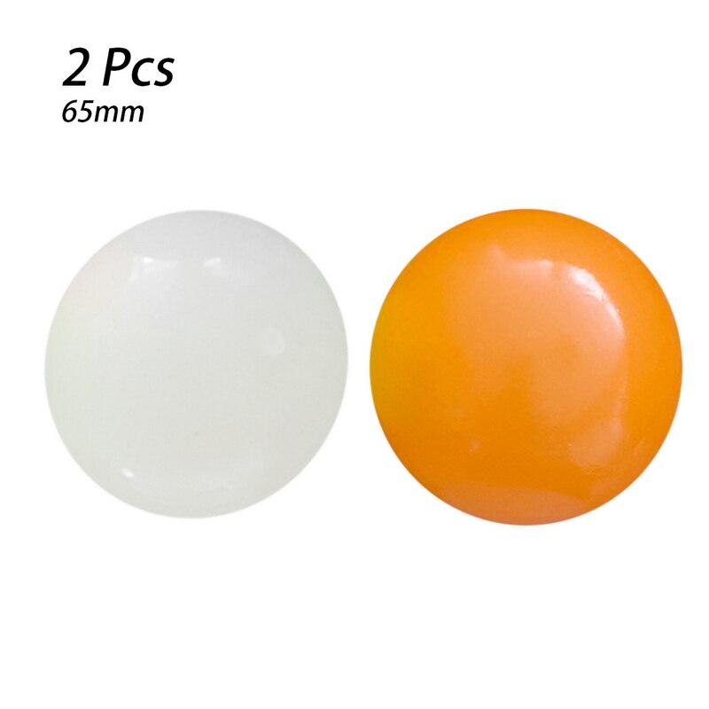 Stick Wall Ball Stress Relief Ceiling Balls Squash Ball Globbles Decompression Toy Sticky Target Ballceiling Light Ball: 2Pcs Mix 6.5cm A