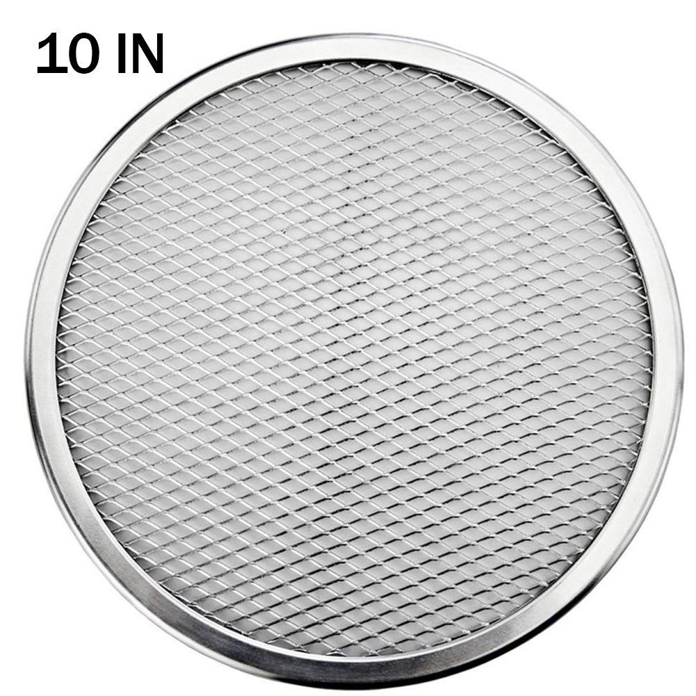 6/7/8/9/10 inch zeef bakvorm pizzaplaat gaas naadloos scherm bakvorm bakgereedschap keukennet bakvorm bakmetaal  d1 h 8
