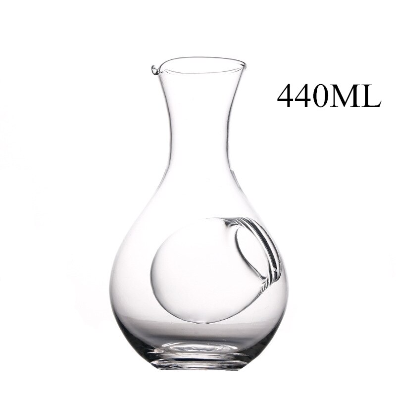 Creatieve Japanse Glas Wijn Set Hamster Nest Sake Set Decanter Crystal Wijn Warmer Glas Helder Wijn Pot Whisky Fles Bar