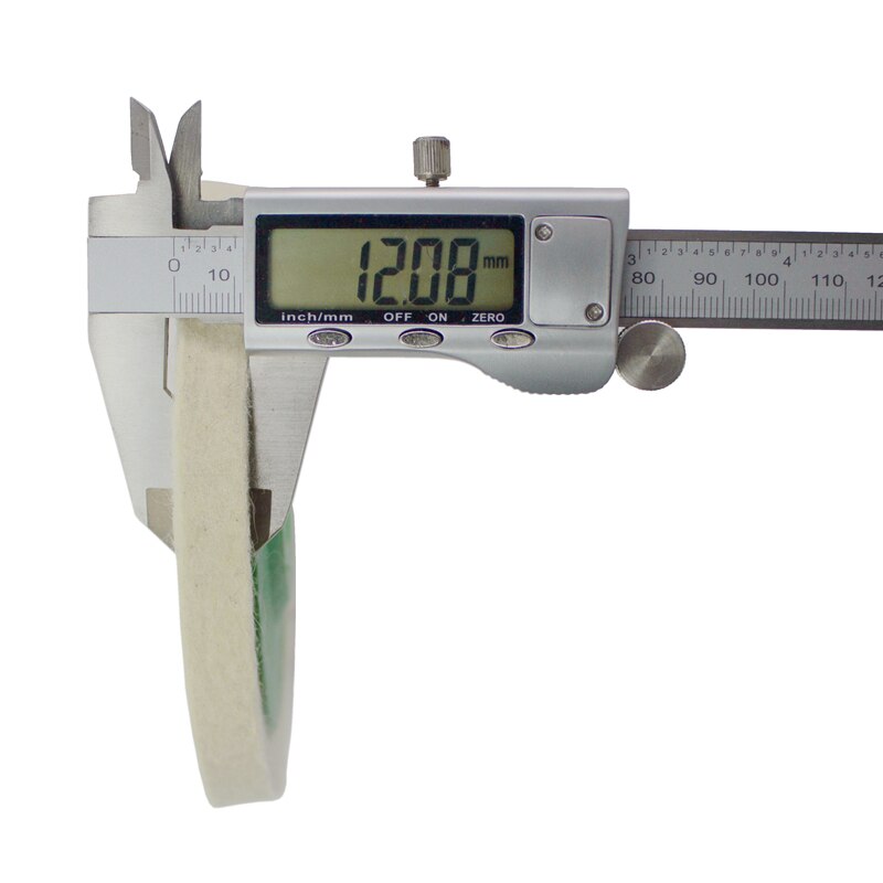 Verwijderen Glas Polijsten Pads 2X5Inch 125Mm Wolvilt Polish Wiel Pad Buffing Polijstschijf Voor Rotary tool