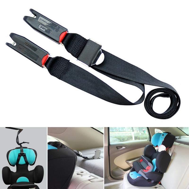 Asiento de seguridad para coche con interfaz suave Isofix/latch, correa de conexión, banda de fijación, novedad de