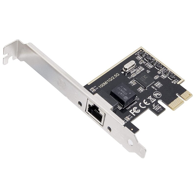 2.5 Gigabit Ethernet Pci Express Pci-E Netwerkkaart 10/100/1000/25000 Mbps RJ45 Lan SI-PEX24059: Default Title