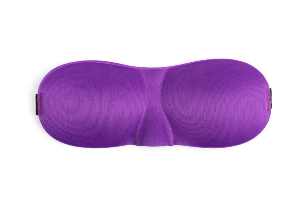 Oogmasker Slapen 3D Voor Slaap Oog Cover Shade Soft Travel Rest Eye Patch Band Blinddoeken Upgrade Voor Vrouwen Man: Purple