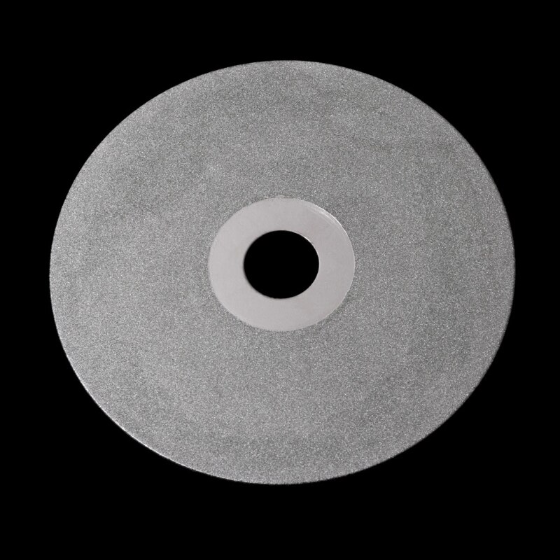 4 "100mm 80-2000 # diamante revestido plana roda de volta lapidação polimento disco de moagem