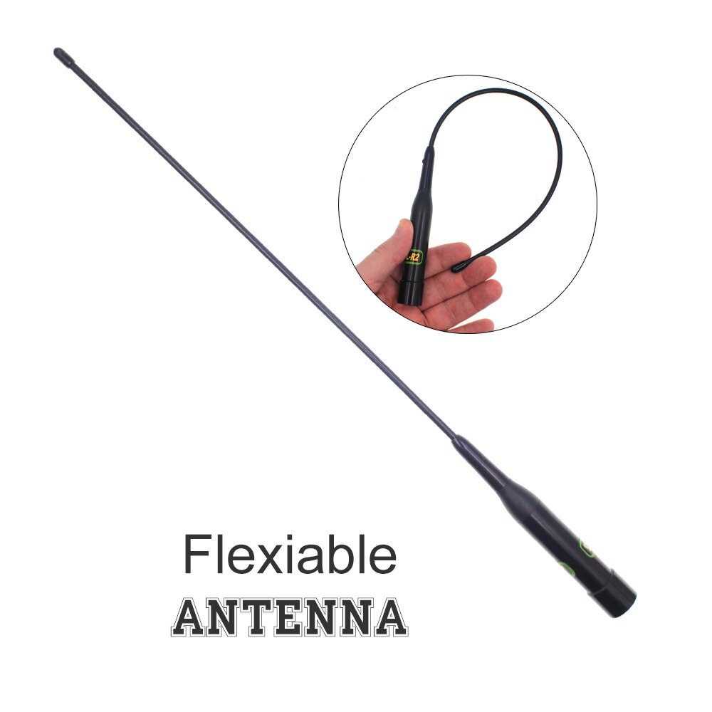 Nagoya NL-R2 DUAL BAND Mobile Antenna Ham Radio VHF UHF 144/430 MHz Flexible Whip PL259 Antenna for Car Mobile Radio