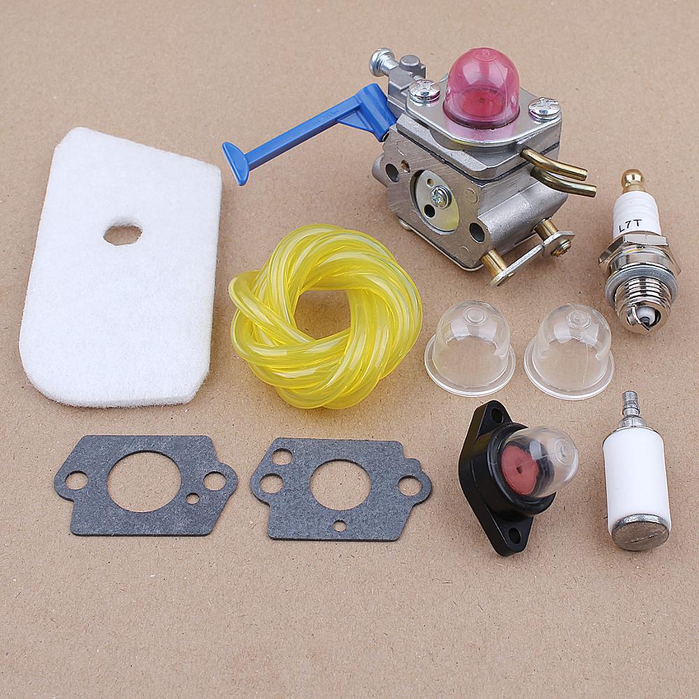 Forgasser luftfilter primer blub-enhet til zamz  c1q-w40a husqvarna 128 128c 128l jonsered  bc2128 bc2126 karbohydrater trimmer
