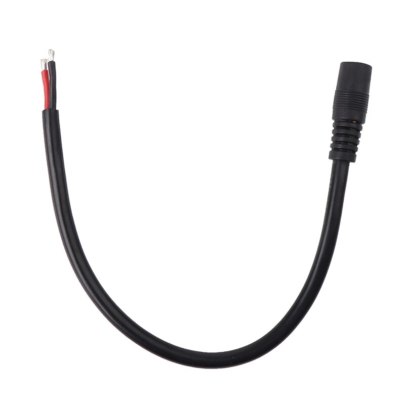 Dc Connector 5.5X2.1Mm Vrouwelijke Jack Adapter Kabel Draad Voor Led Strip Power Adapter Plug Cord