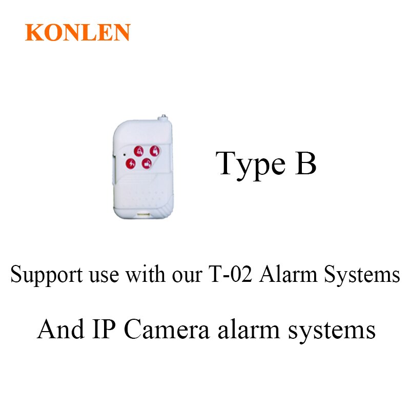 Kaukosäädin kauko-ohjain avaimenperä  h36 h37 h24 h23 hälytyspaneelille