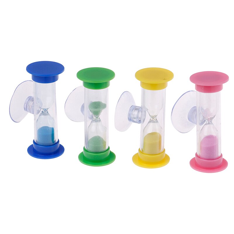 Toothbrush Swivel Sand Timer 2 Minutes Shower Timer Kids Mini Glass Sand Clock