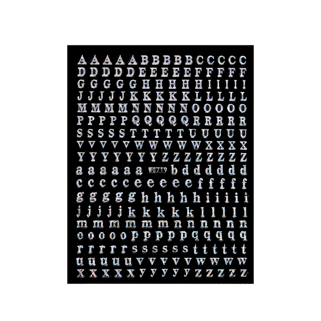 transparent Dekor Aufkleber Epoxid Harz Formen Füllstoff für DIY Silikon Formen Füllungen Handwerk Telefon fallen Liefert Accesscorues: Laser- Silber-